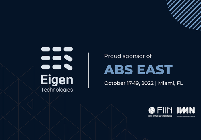 Eigen Technologies Sponsor Banner