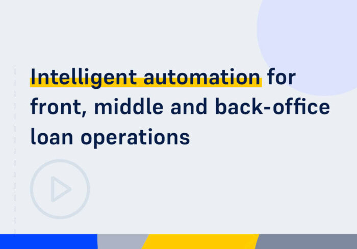 WEBSITE Intelligent automation for front middle and back office loan operations